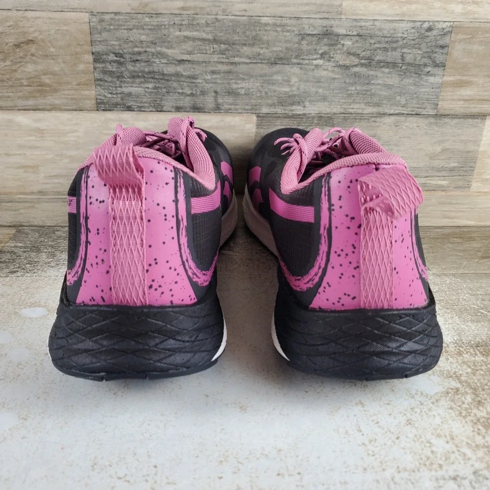 Reebok Floatride Energy 3 Adventure Womens Work Shoes Sz 12 M Black Gray Pink